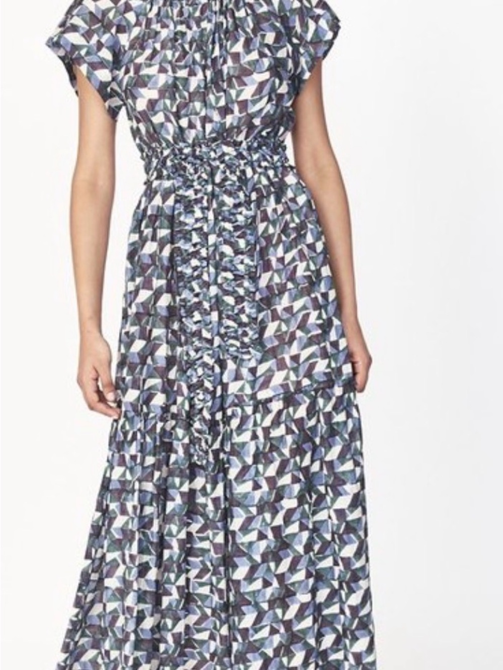 Mirth -Vienna Maxi Dress in Seaglass in
Aegean
